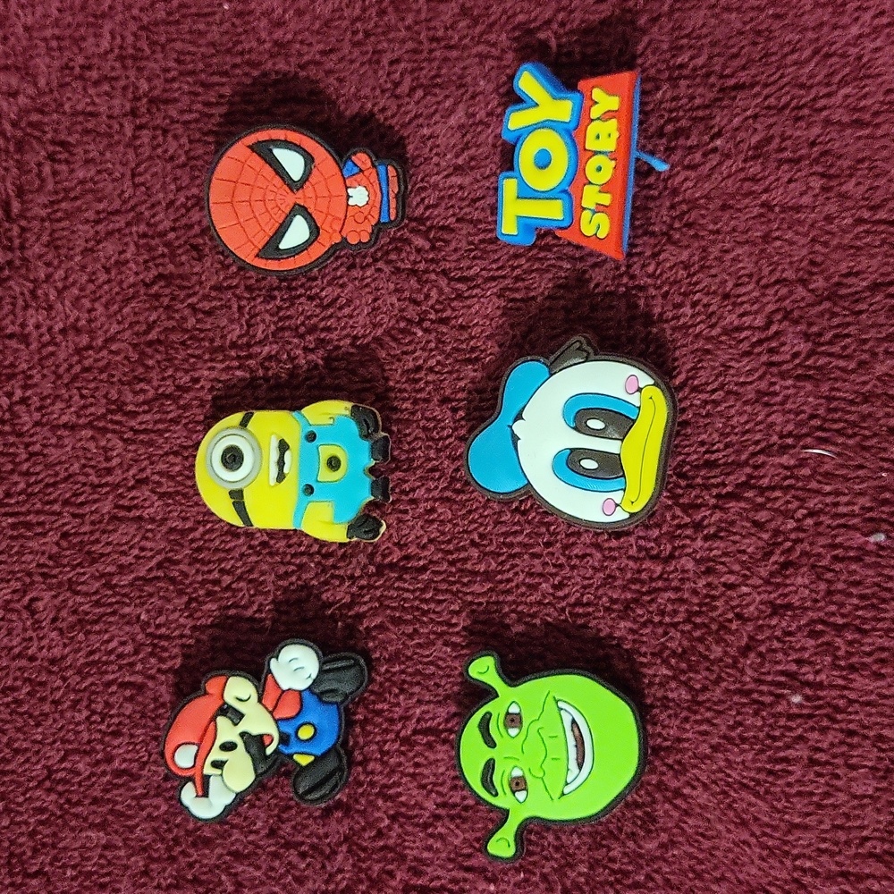 NWOT,  Crocs charms lot